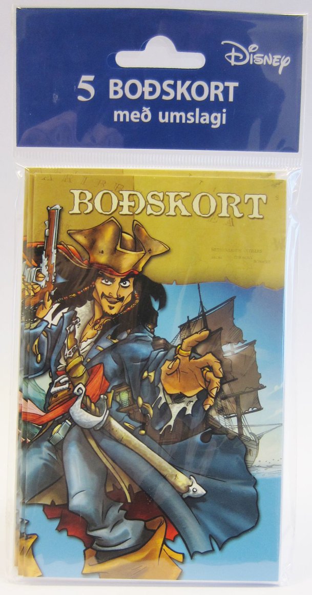 Boðskort Pirates